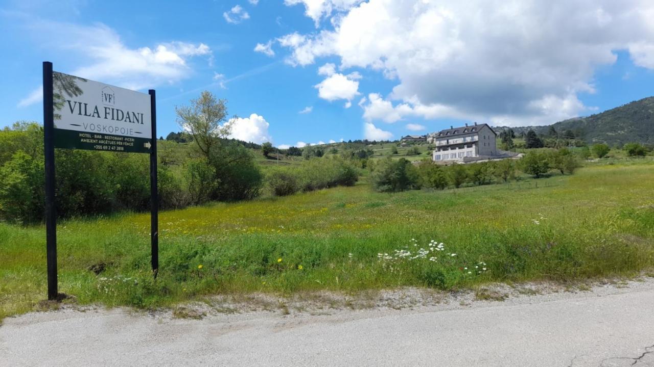 Boutique Vila Fidani Voskopoje Bagian luar foto